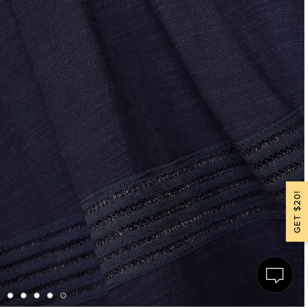 Navy M mini dress - Picture 5 of 6